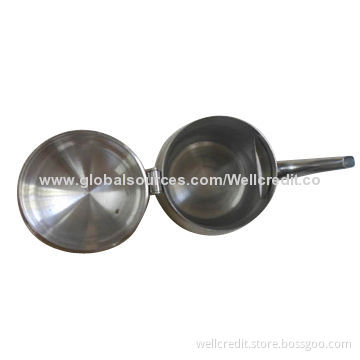 Good quality stainless steel drip-less teapot with mirror polish
